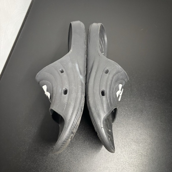 Under Armour Men's Locker IV Black Slip On Slides Sandals Size 14‎ - Picture 6 of 8